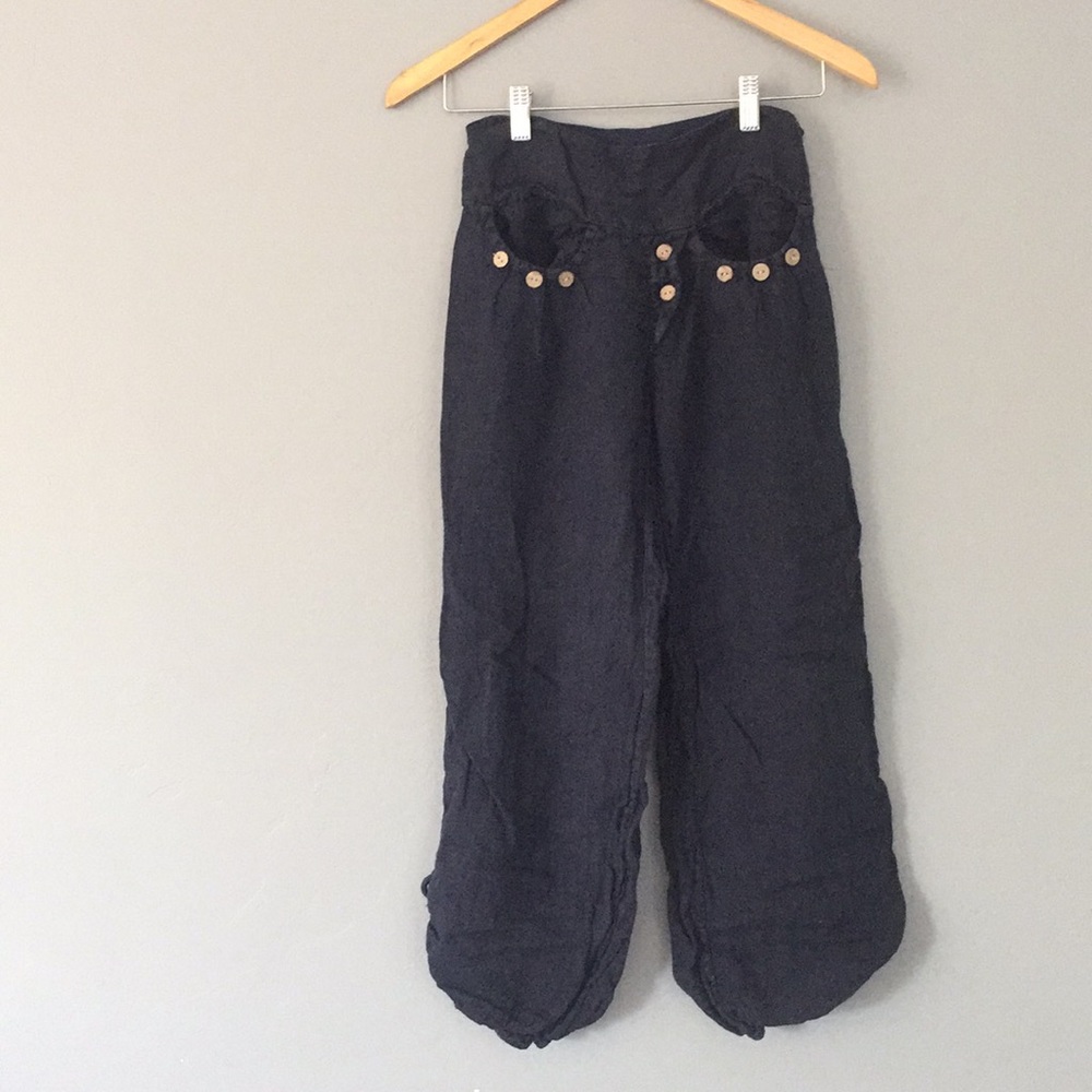 Linen Harem Pants